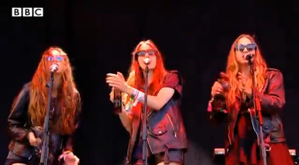 HAIM at Glastonbury