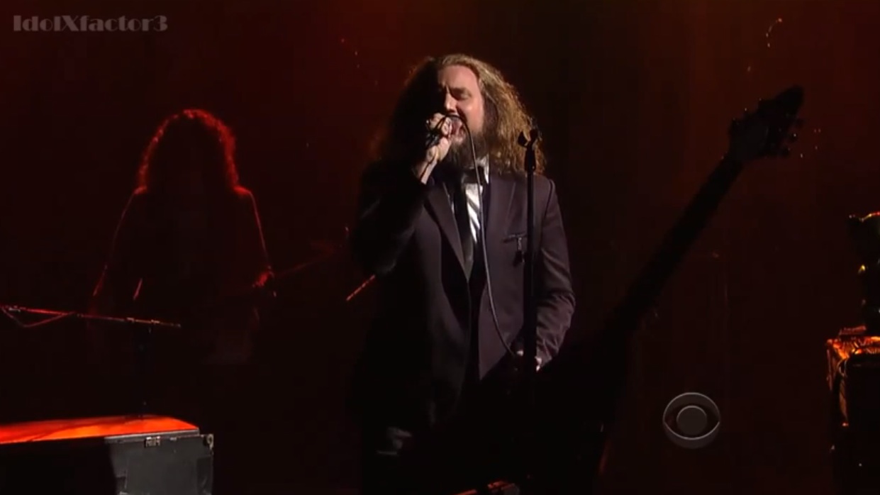 Jim James on Letterman