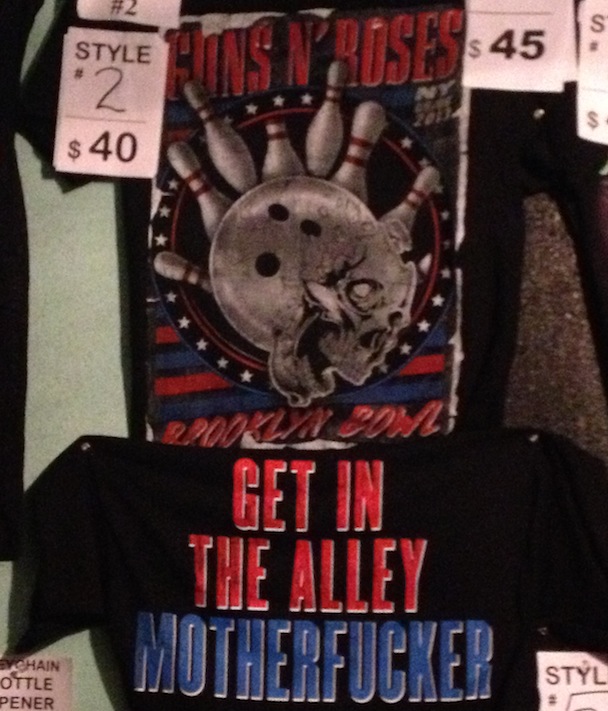 Guns N' Roses @ Brooklyn Bowl 6/6/13