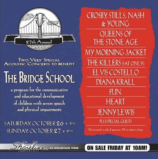 Bridge School Benefit