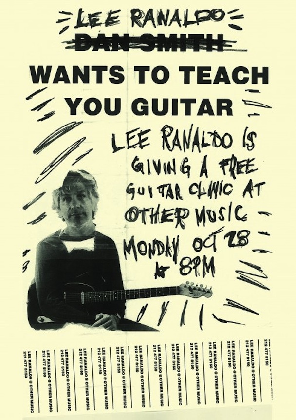 LeeRanaldoGuitarClinic