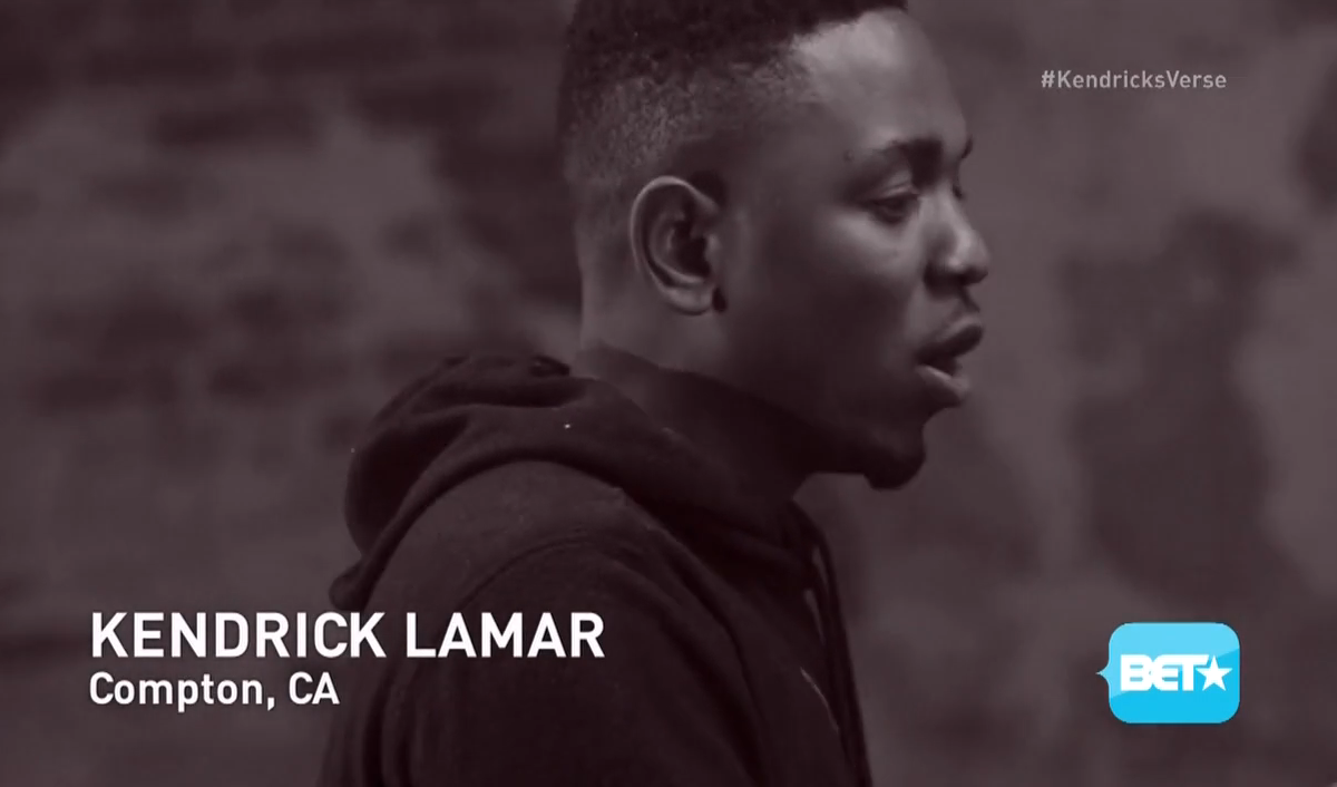 Kendrick Lamar BET Cypher