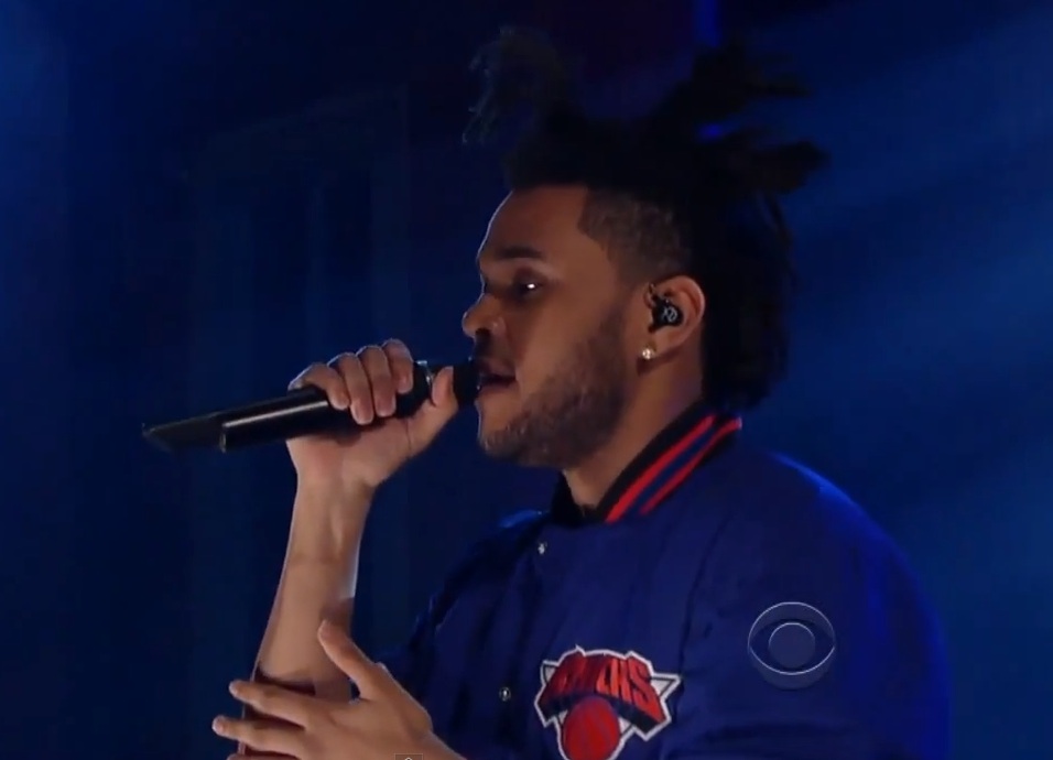 The Weeknd on Letterman