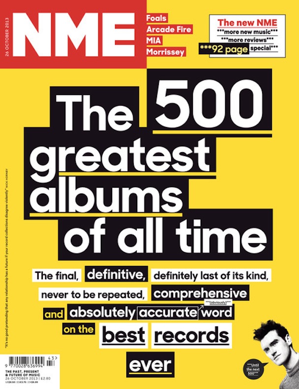 NME Top 500 Albums Of All Time