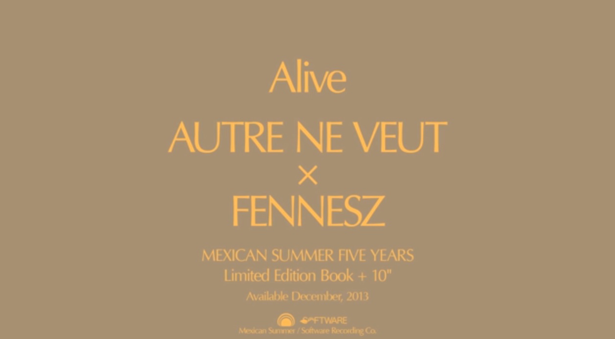 Autre Ne Veut & Fennesz - "Alive"