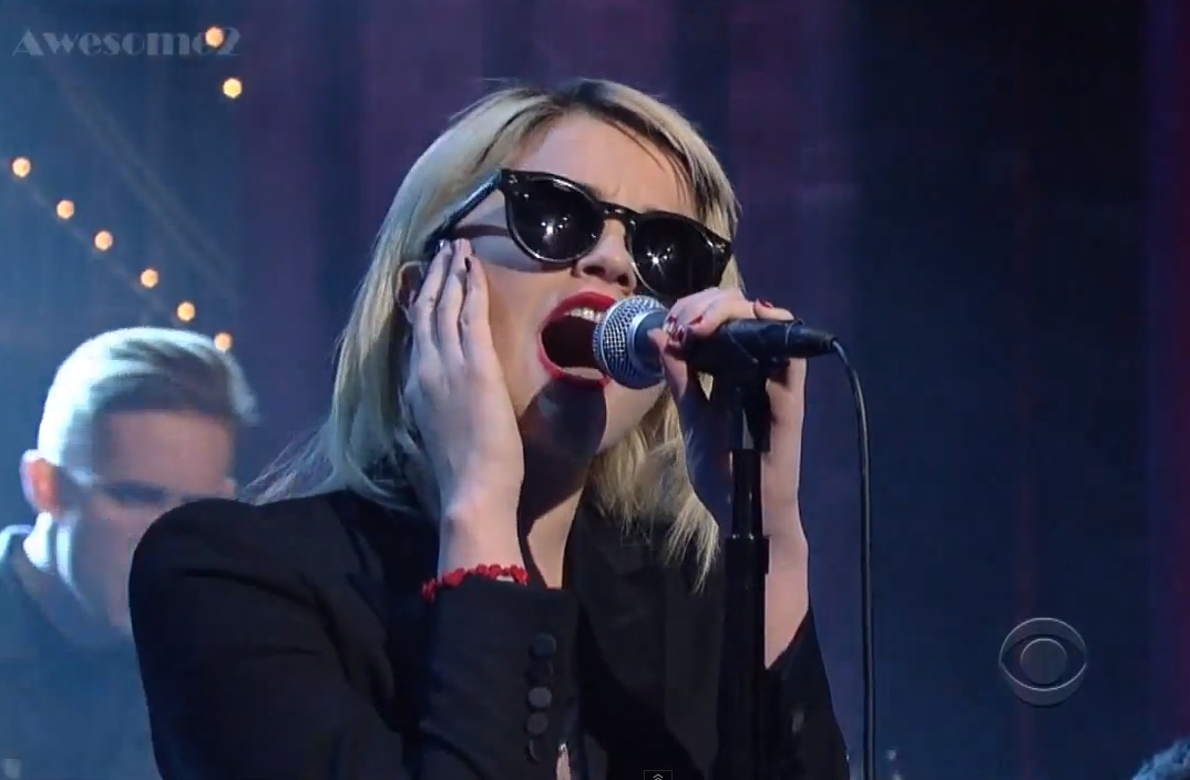 Sky Ferreira on Letterman