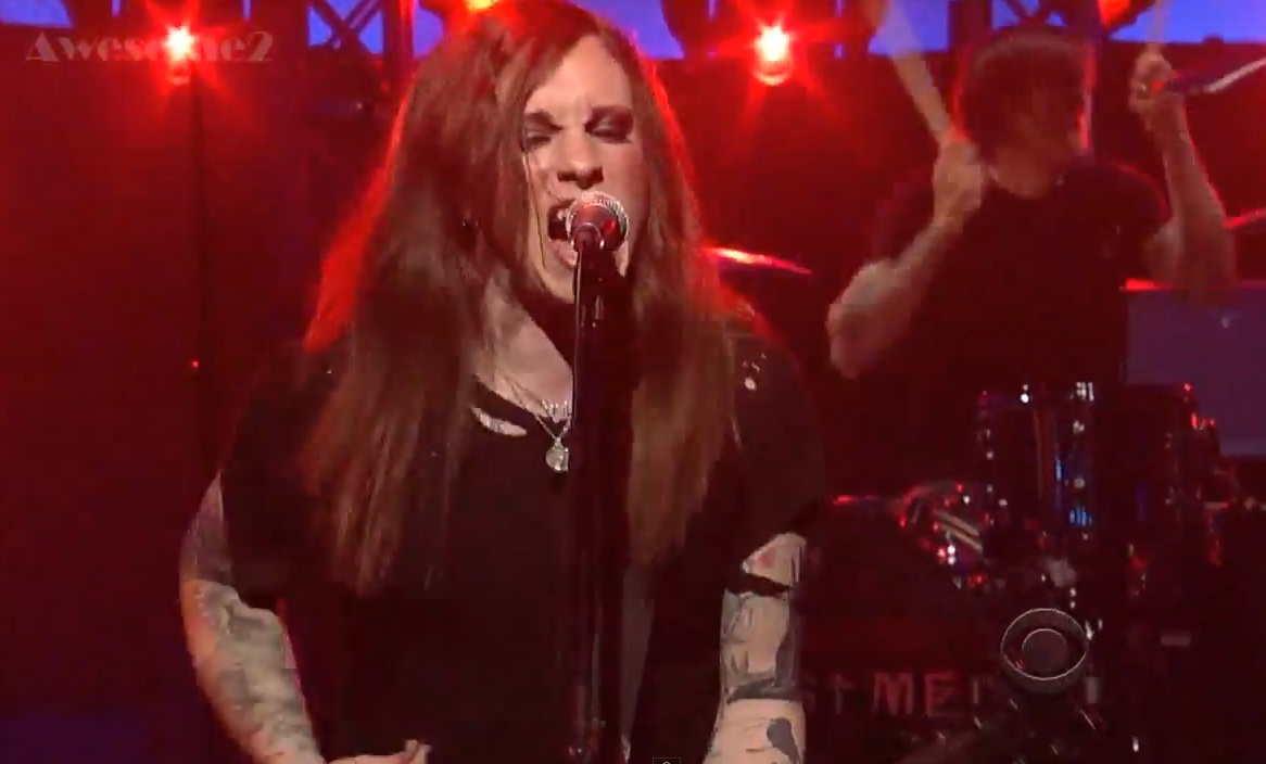 Against Me! on Letterman