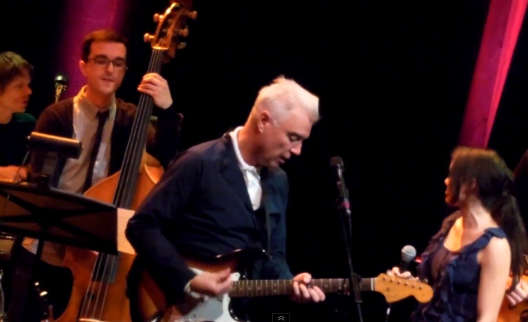 David Byrne at Jherek Bischoff Composed