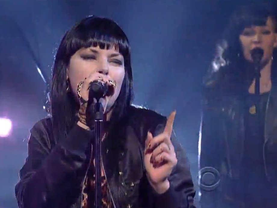 Sleigh Bells on Letterman