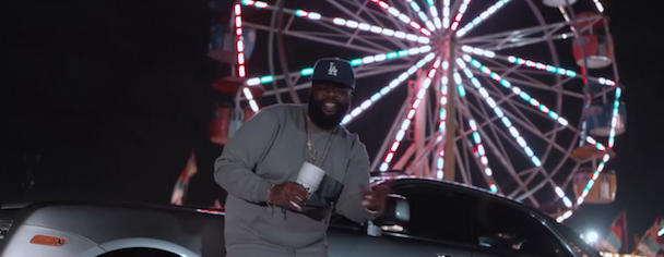 Rick Ross - "Bound 2 (Freestyle)" Video