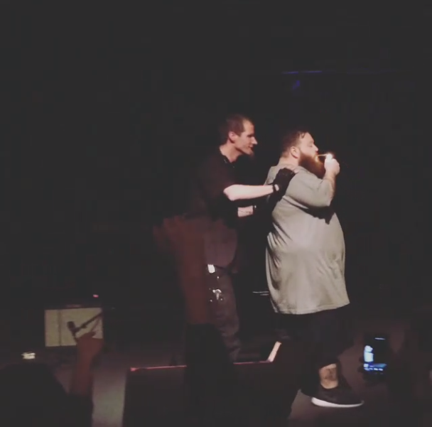Action Bronson Fights With Security @ Roseland Theater In Portland