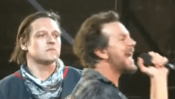 Win Butler And Eddie Vedder @ Big Day Out