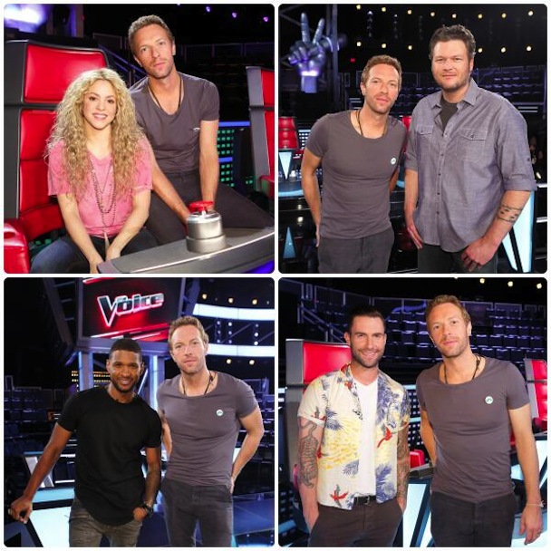 Chris Martin on The Voice