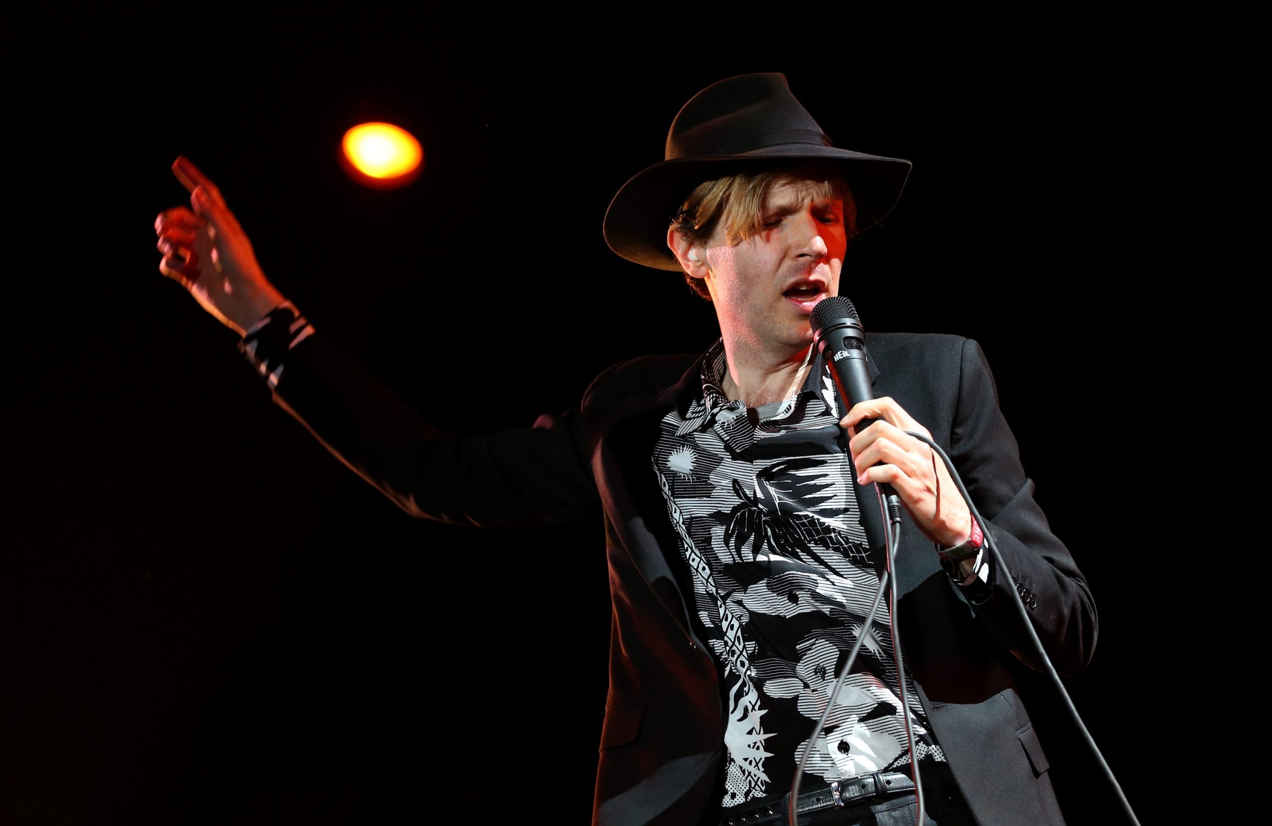 Beck at Coachella, via Getty Images