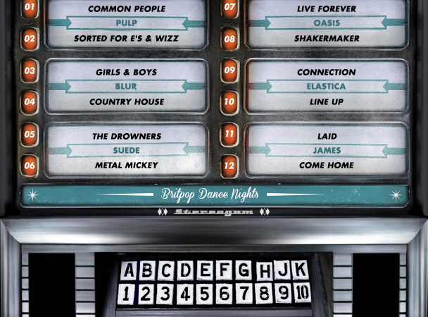 Britpop dance nights