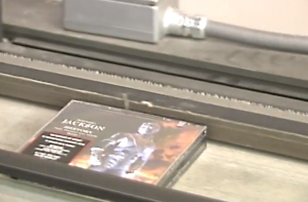 Michael Jackson HIStory CD manufacture