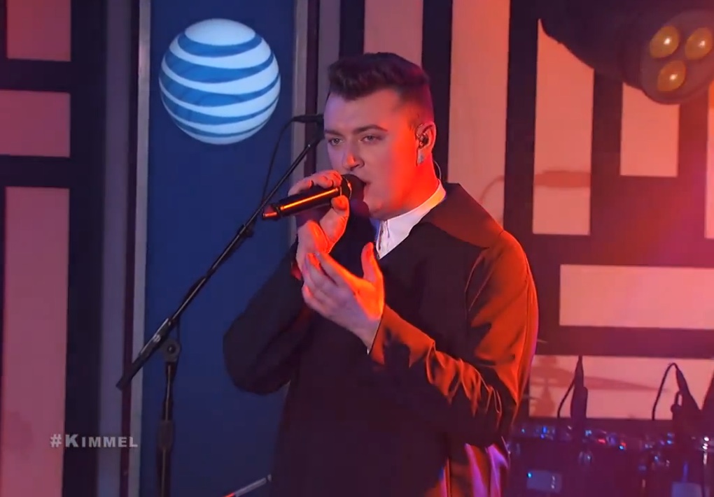 Sam Smith on Kimmel