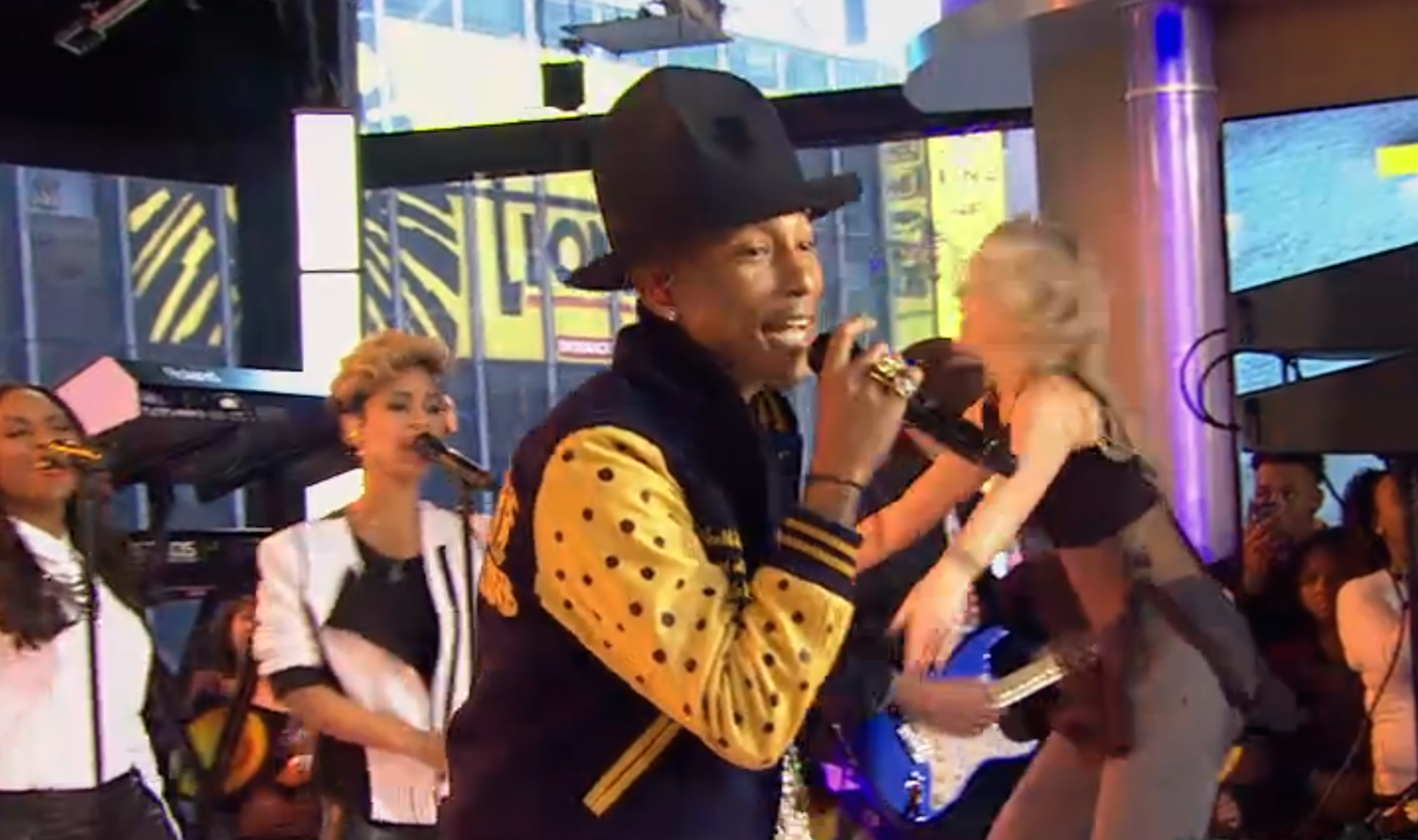 Watch Pharrell On Good Morning America