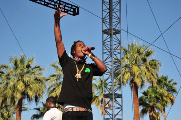 Watch A$AP Rocky Debut A New Song At Ferg's Coachella Set