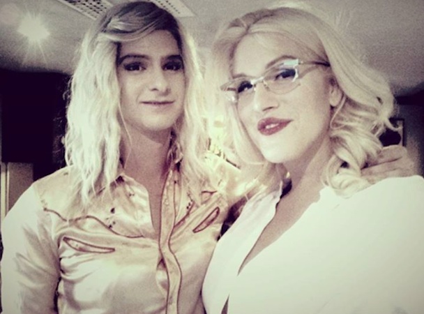 Andrew Garfield and Our Lady J