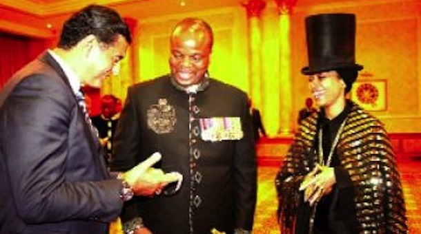 Erykah Badu in Swaziland, via Human Rights Watch