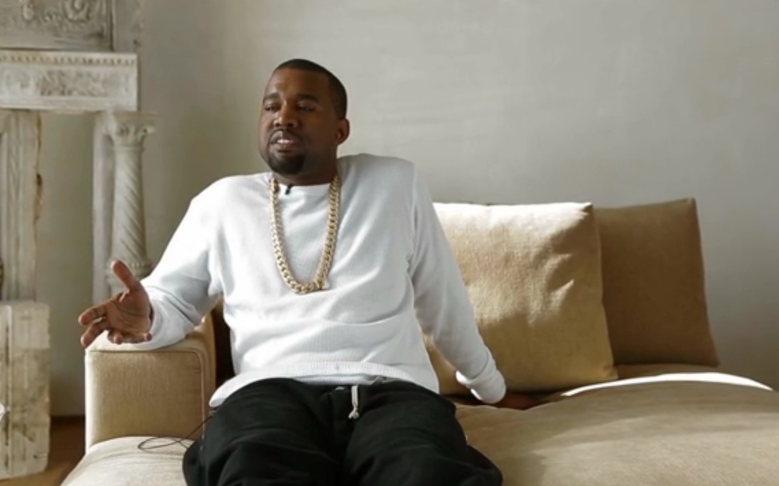 Kanye West in Our Vinyl Weighs A Ton