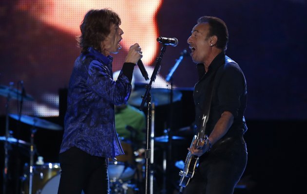 The Rolling Stones And Bruce Springsteen