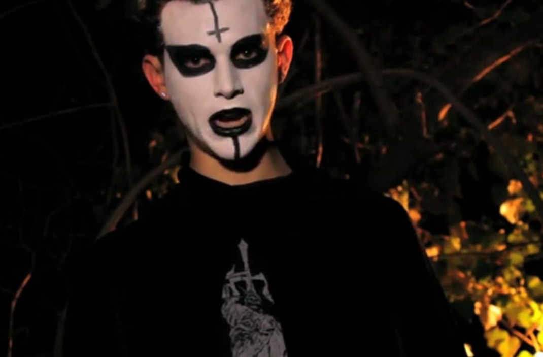 The Soft Pink Truth - "Black Metal" video