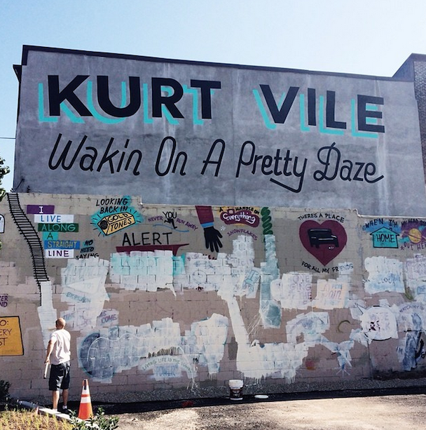 Some Guy Painted Over Philly's Kurt Vile Mural