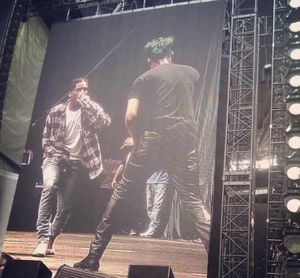 ASAP Rocky and Danny Brown