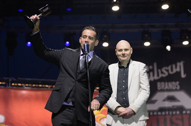 CM Punk and Billy Corgan