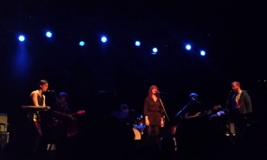 Sharon Van Etten and Justin Vernon in Minneapolis