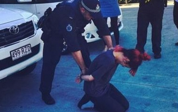 Lily Allen Handcuffs Prank Backfires