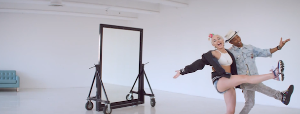 Pharrell Williams - "Come Get It Bae" (Feat. Miley Cyrus) Video