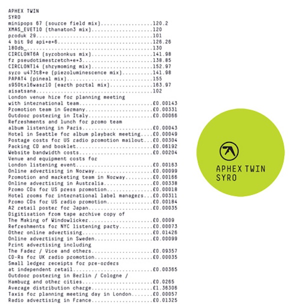 Aphex Twin - SYRO
