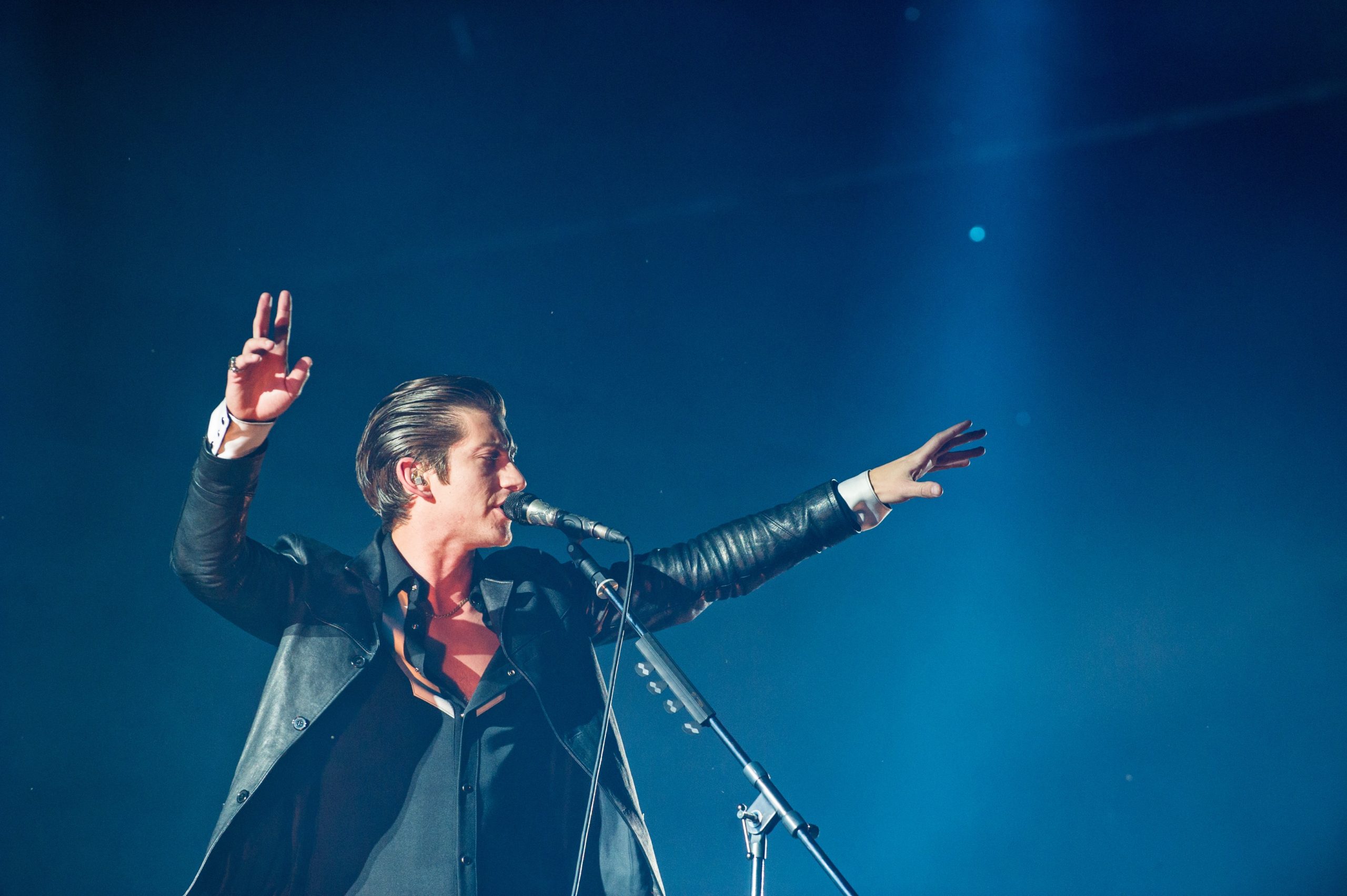 Arctic Monkeys at Osheaga, via Getty