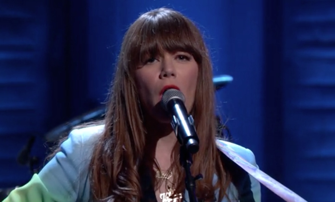 Jenny Lewis on Conan