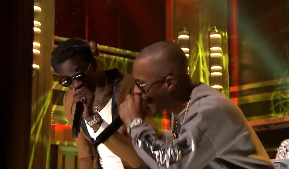 T.I. and Young Thug on The Tonight Show