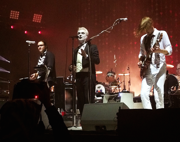 Watch Arcade Fire Cover Suicide's "Dream Baby Dream" With David Byrne In Brooklyn