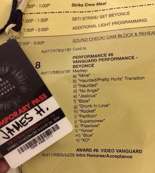 Is Beyoncé Performing A Medley Of Her Self-Titled Album At The VMAs?