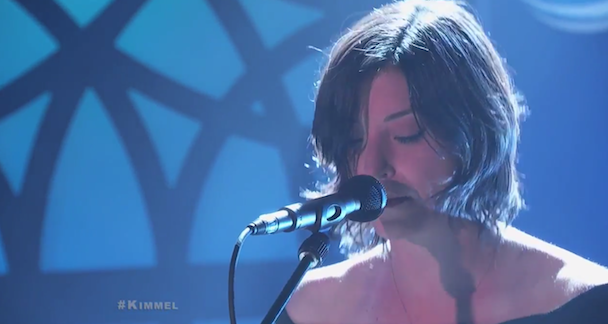Watch Sharon Van Etten Play “Break Me” And “Tarifa” On Kimmel
