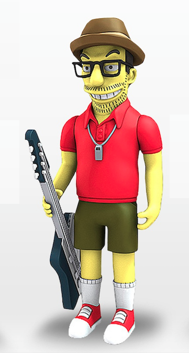 Check Out The New Simpsons Figurines Of R.E.M., Elvis Costello