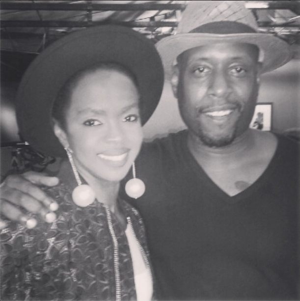 Lauryn Hill and Talib Kweli