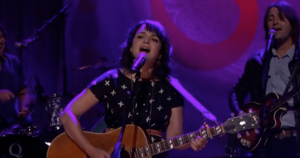 Norah Jones on Conan