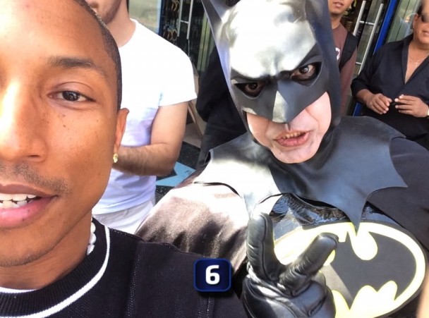 Pharrell and Batman
