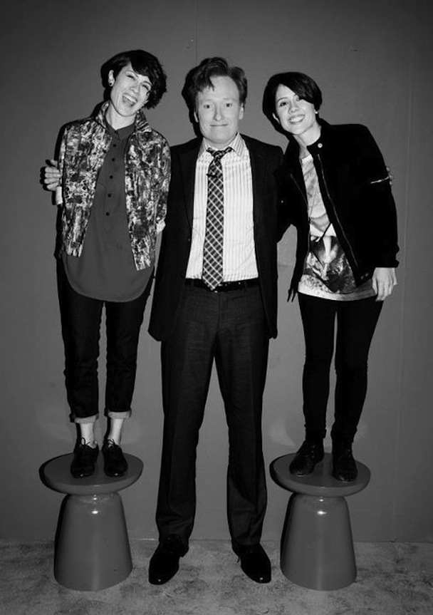 Tegan And Sara And Conan