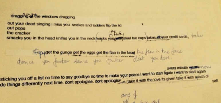 Thom Yorke - "Wolf At The Door" lyrics