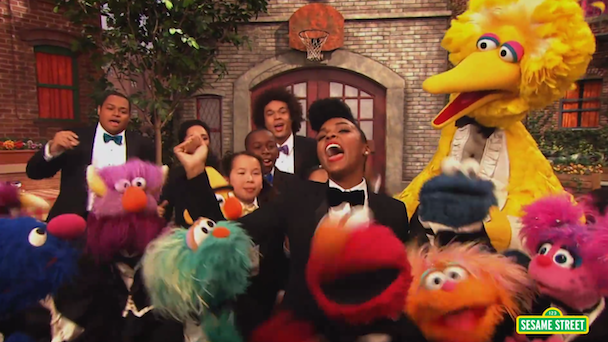 Watch Janelle Monáe Sing On Sesame Street