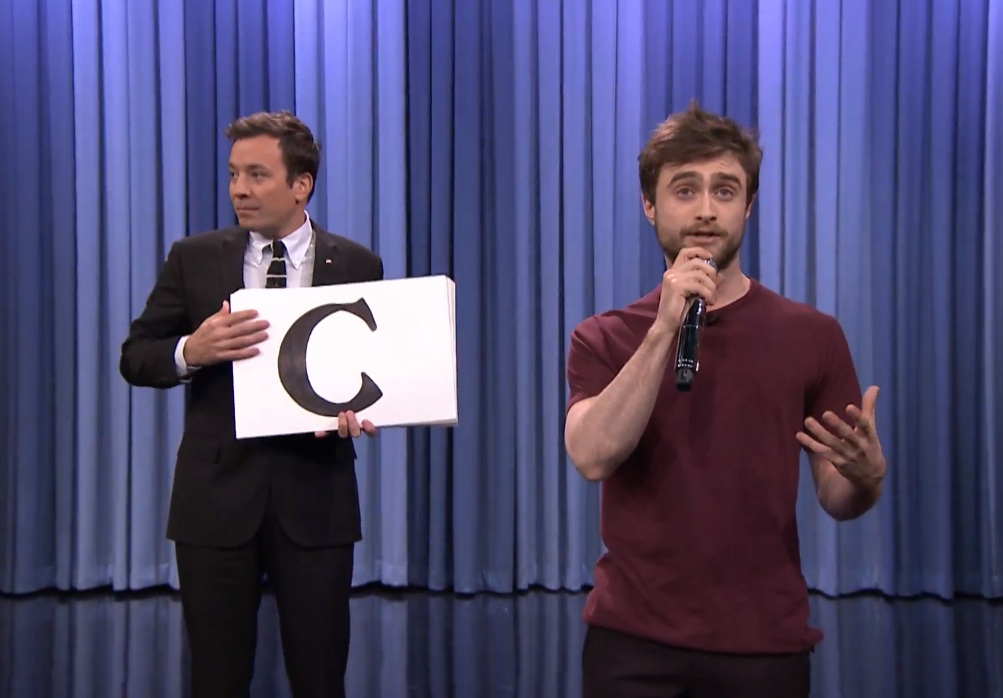 Daniel Radcliffe on The Tonight Show
