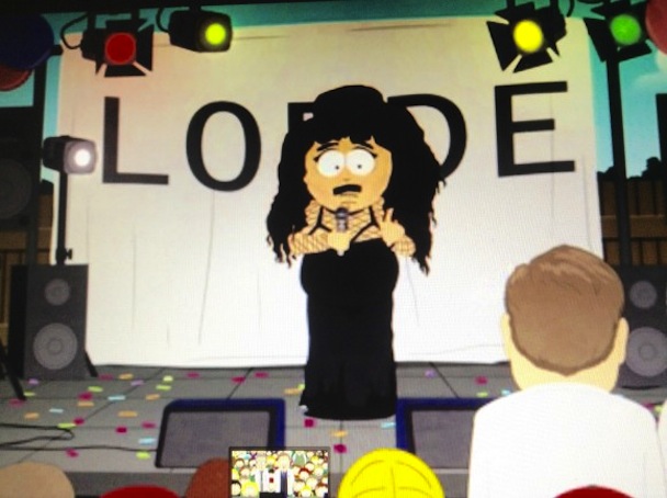 Lorde on South Park